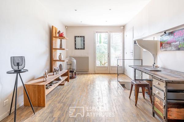 Ancien cuvage de 1850 à la rénovation contemporaine avec dépendances et piscine