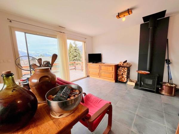 Maison T4 de plain-pied, belle vue sur les Ecrins