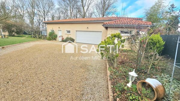 Grande maison familiale 236 m² avec piscine – Calme absolu – À 30 km de Lyon