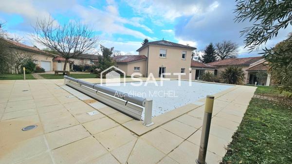 Grande maison familiale 236 m² avec piscine – Calme absolu – À 30 km de Lyon