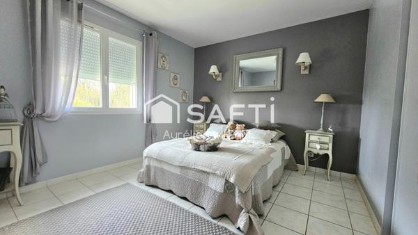 Grande maison familiale 236 m² avec piscine – Calme absolu – À 30 km de Lyon