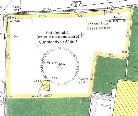 Vente / Terrain constructible