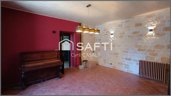 Maison 7 pièces de 197 m2 avec un terrain clos de 443 m2