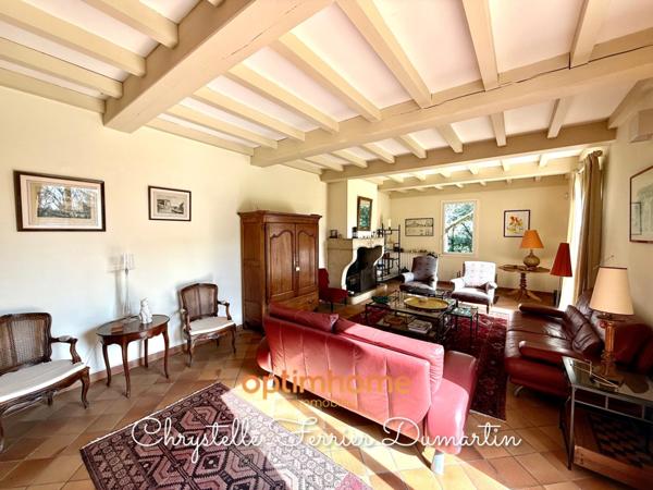Propriété girondine de charme - 268m2 - 6 chambres - Parc paysager 9200 m2