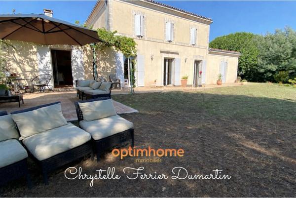 Propriété girondine de charme - 268m2 - 6 chambres - Parc paysager 9200 m2