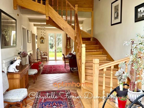 Propriété girondine de charme - 268m2 - 6 chambres - Parc paysager 9200 m2