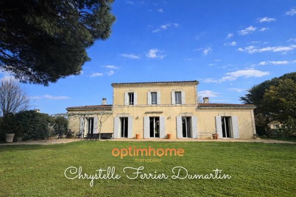 Propriété girondine de charme - 268m2 - 6 chambres - Parc paysager 9200 m2