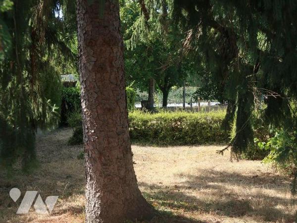 PAVILLON en BORDURE DU CLAIN, sur terrain de 1.839m2, se composant de :
- en rez-de-sol : gara...