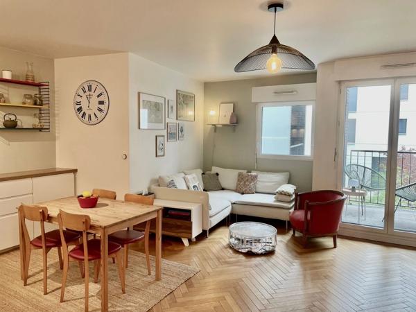Appartement 3 pièces meublé avec balcon, proche T2