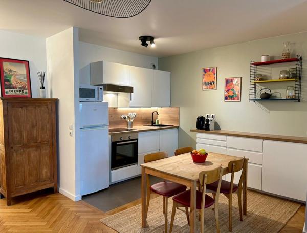 Appartement 3 pièces meublé avec balcon, proche T2