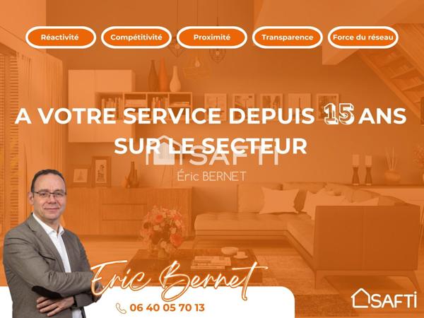 Genas proximité centre , avec le projet d'une piscine , Calme