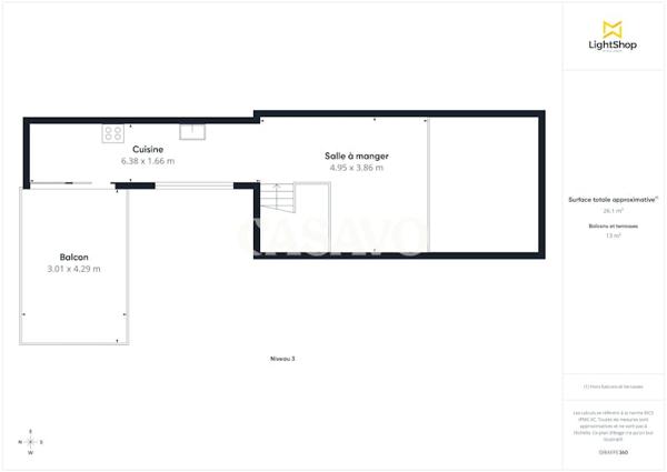Vente Maison 6 pièces de 162m² - 92800 Puteaux