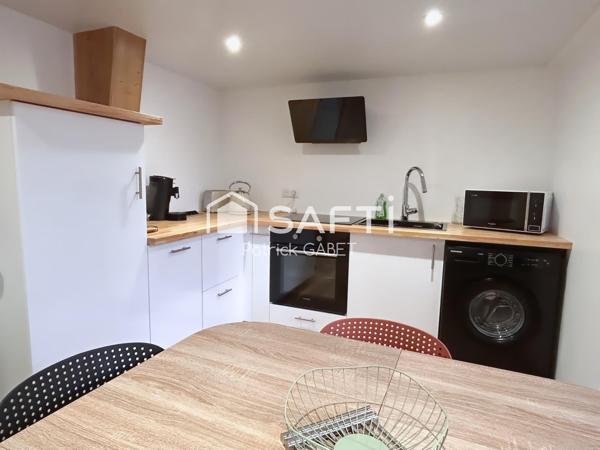 Appartement climatisé et entièrement équipé en plein centre-ville