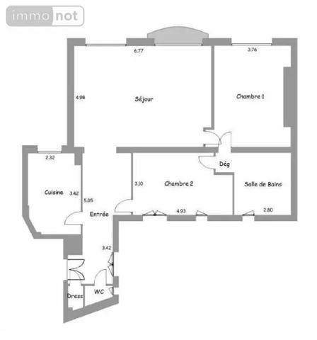 Achat - Appartement Paris 16e Arrondissement 75016 4 pièces 101 m 2 936 m 2
