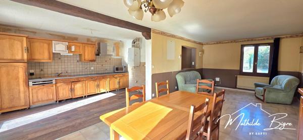 Maison mitoyenne avec jardin et garage – Issoire