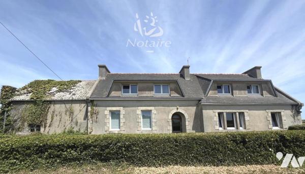 Corps de ferme à rénover en campagne- PLOUESCAT