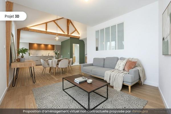 Appartement à vendre |  Tours |  2 pièces | 47 m²