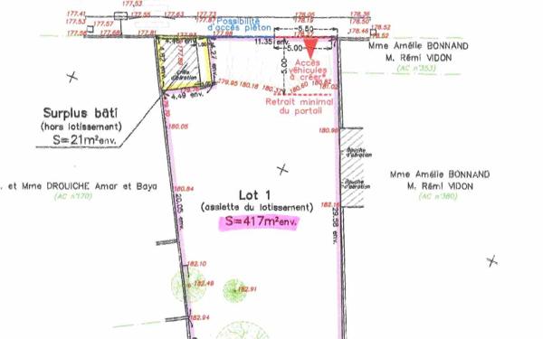 Terrain à vendre    Irigny