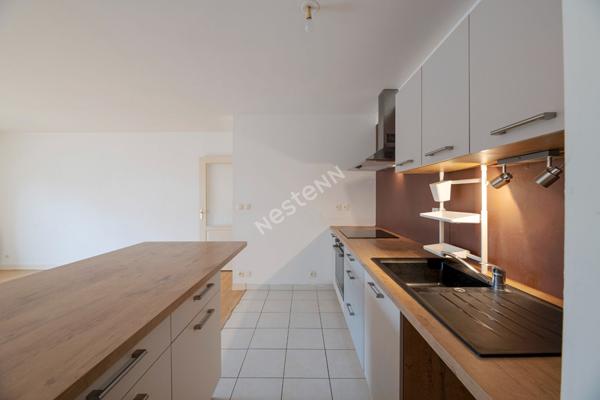 Bruz centre - Appartement 4 pièces - terrasse et jardin - Garage - Exposition SUD