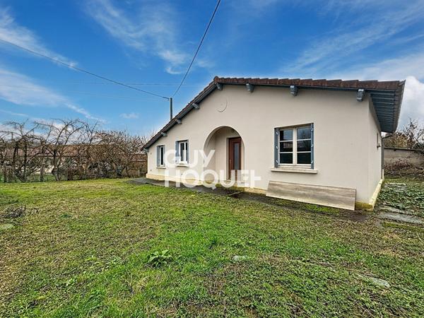 Maison 4 pièces 96.08 m2 / Fort potentiel / Maison de plain-pied / dépendances / 1 500 m² de terrain