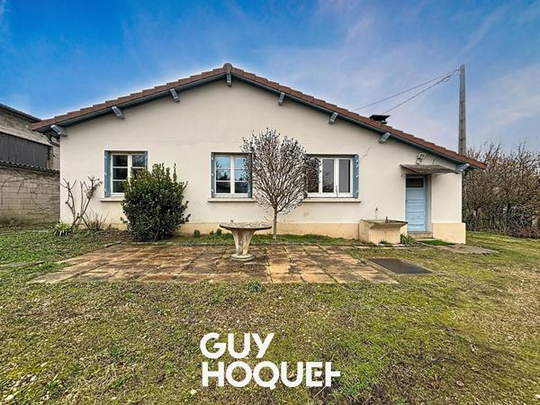 Maison 4 pièces 96.08 m2 / Fort potentiel / Maison de plain-pied / dépendances / 1 500 m² de terrain