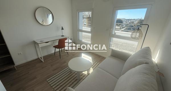 Location Studio meublé 20.35 m² - Le Mans 72000