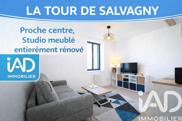 Appartement à vendre 1 pièce 19 m² La Tour-de-Salvagny