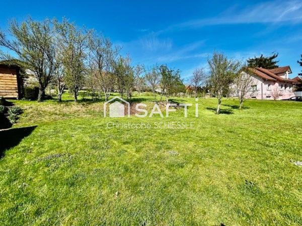 Terrain à bâtir de 15.60 ares