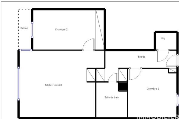 Appartement à vendre 3 pièces 67 m² Montreuil