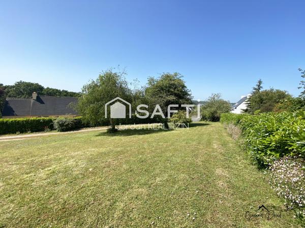 Terrain constructible de 942 m² au Dourduff en Mer – Baie de Morlaix