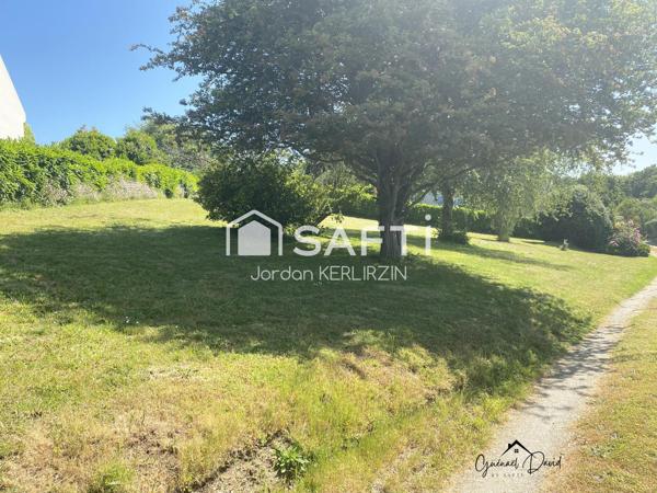 Terrain constructible de 942 m² au Dourduff en Mer – Baie de Morlaix