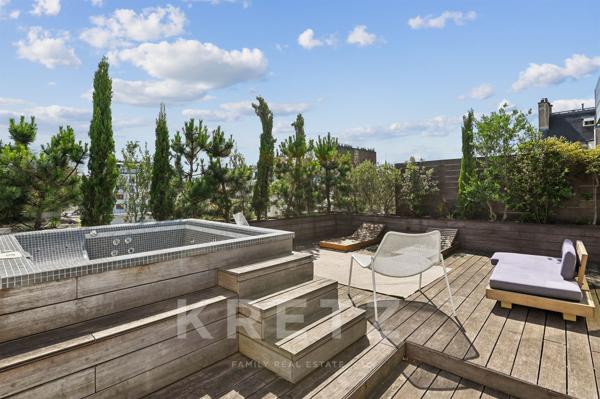 Appartement duplex avec terrasses