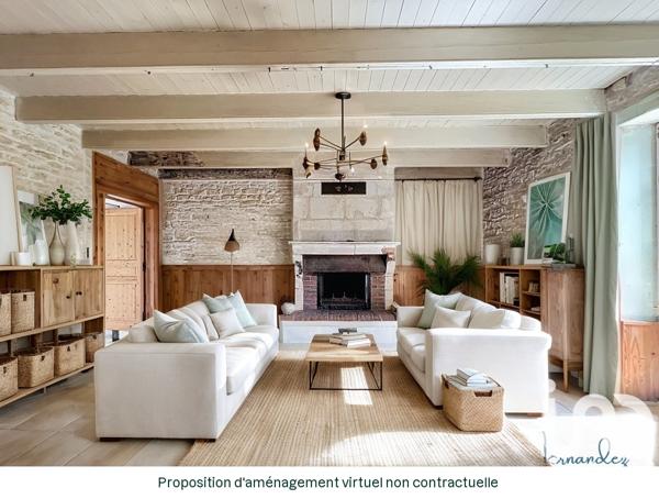 Maison à vendre 7 pièces 207 m² Courçon