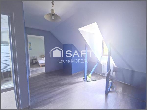 Maison familiale entre ville et campagne