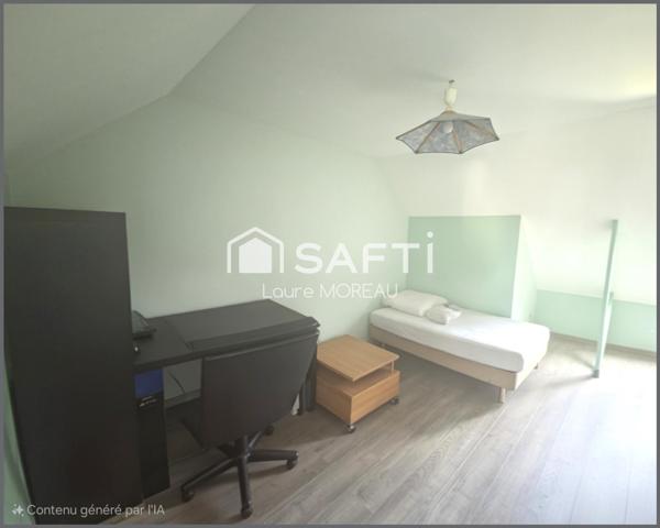 Maison familiale entre ville et campagne