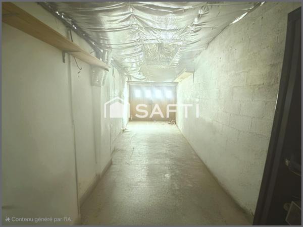 Maison familiale entre ville et campagne