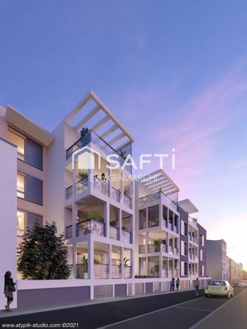 T2 neuf, livré, en coeur de ville, à Béziers.