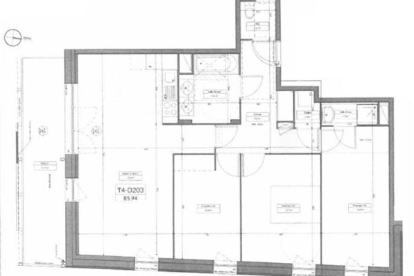 Louer appartement 4 pièces de 85 m²
