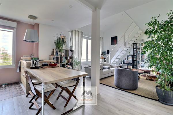 BORDEAUX quartier judaïque - à vendre appartement en duplex avec trois chambres, un bureau et une cave