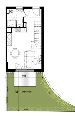 Maison de Ville avec Jardin/Parking - Centre