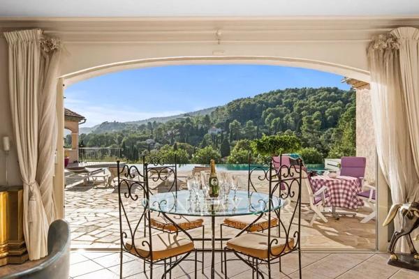 Charmante villa provençale de plain-pied avec belle vue dégagée