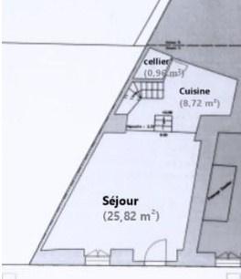 Maison de village de 113 m² meublée