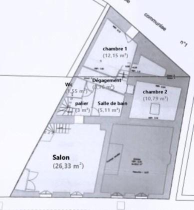 Maison de village de 113 m² meublée