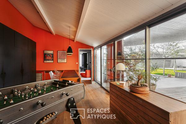 Ancienne grange métamorphosée en maison familiale