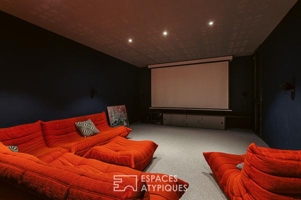 Ancienne grange métamorphosée en maison familiale