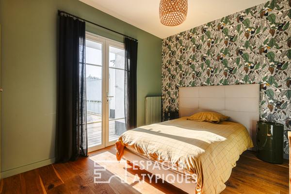 Ancienne grange métamorphosée en maison familiale