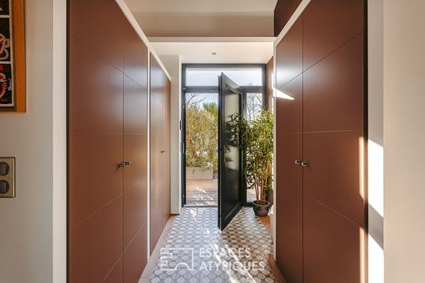 Ancienne grange métamorphosée en maison familiale