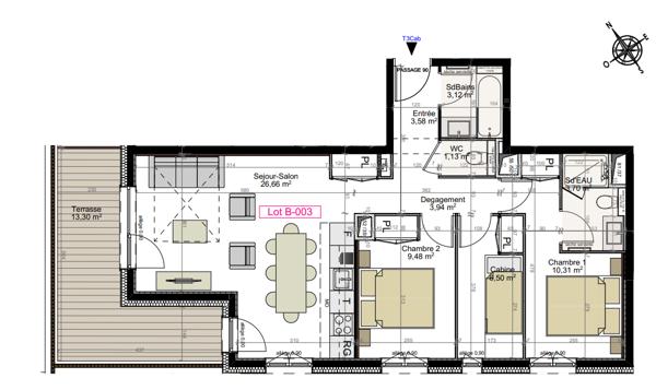 Appartement à vendre à Notre-Dame-de-Bellecombe (73590) - Savoie