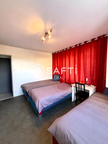 Appartement T3, 2 chambres + balcon, cellier et parking 65m²