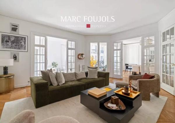 Paris XVI Passy – Square Raynouard – appartement familial 3/4 chambres